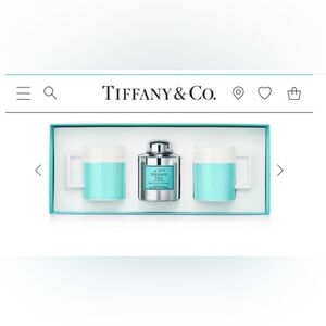 New Tiffany & Co. Limited Edition No. 727 Tea And Mugs Gift Set Made In Japan